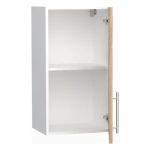 Wickes Orlando Scandi Oak Slab Wall Unit - 400mm 2