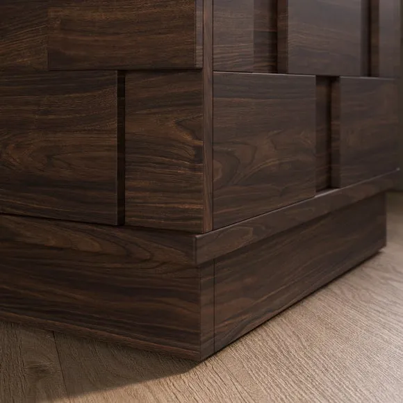Watson Storage Side Table, Wood Effect 5