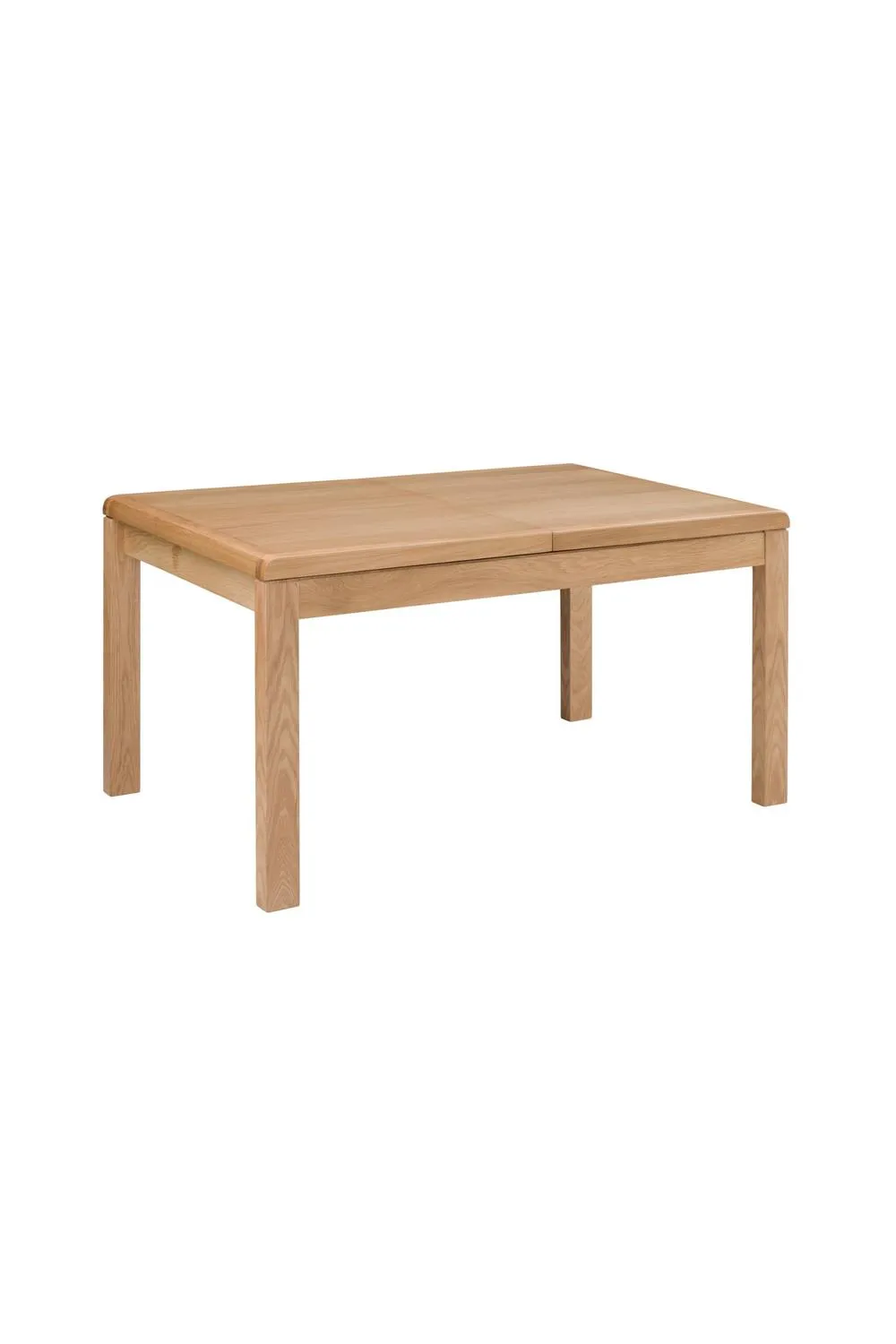 Julian Bowen Curve Rectangular Extending 4-6 Seater Dining Table in Light Oak 3