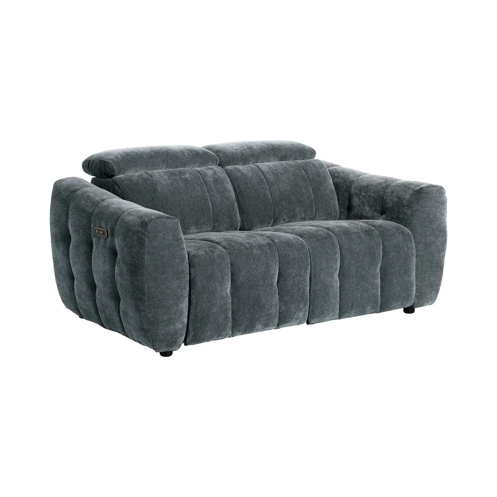 Montgomery 2 Power Seater & Headrest, Grey Fabric | Barker & Stonehouse 2