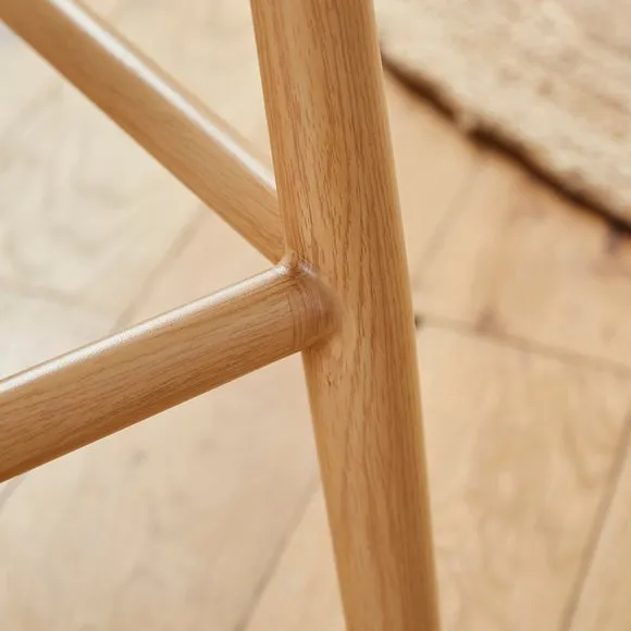 Montreal Bar Stool, Natural Fabric 3