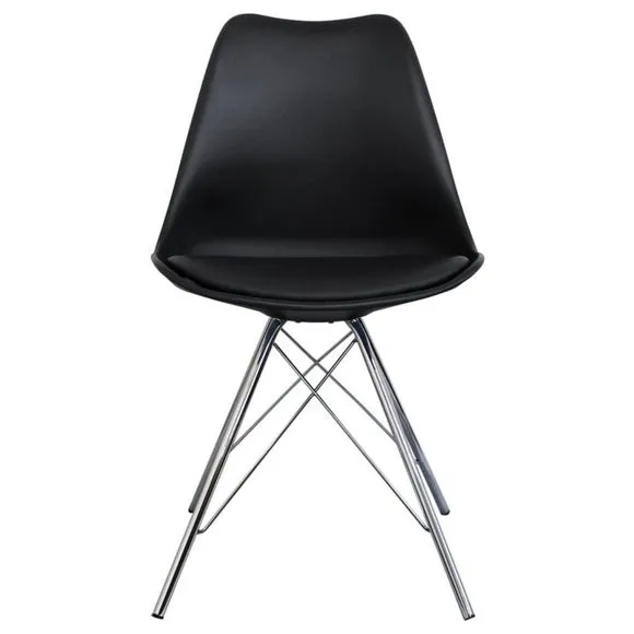 Fusion Living Soho Plastic Dining Chair 3