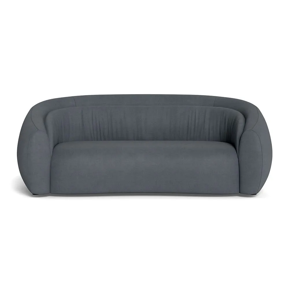 Heal's Flora 3 Seater Sofa Siena Cotton Shale Grey