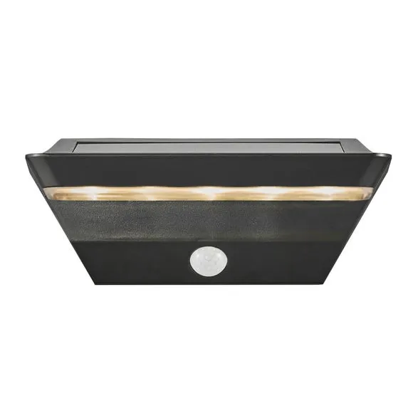 Agena Solar - Wall light - Black, Black 3