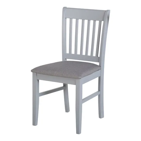 Oxford 4-6 Seater Oval Extendable Dining Table with 4 Chairs, Grey 5