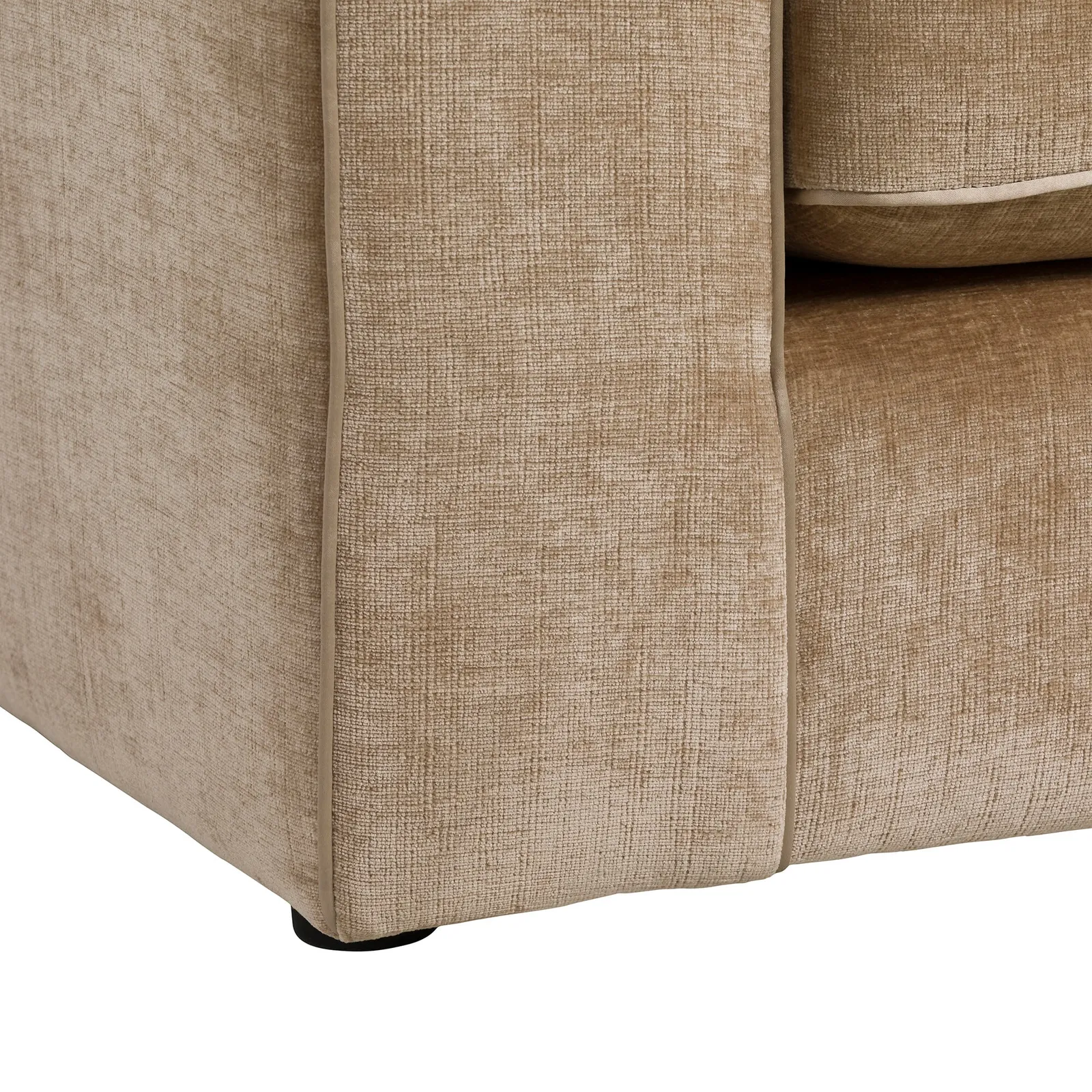 Arundel Large Chaise Rhf-Standard Back Corner Sofa, Neutral Fabric | Barker & Stonehouse 5