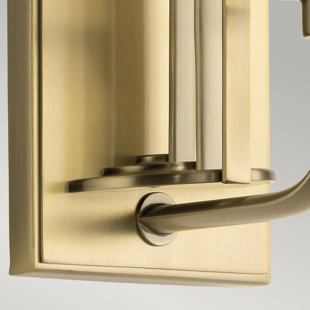 Netlighting Kichler Kimrose Wall Lamp Brushed Natural Brass in Yellow 4
