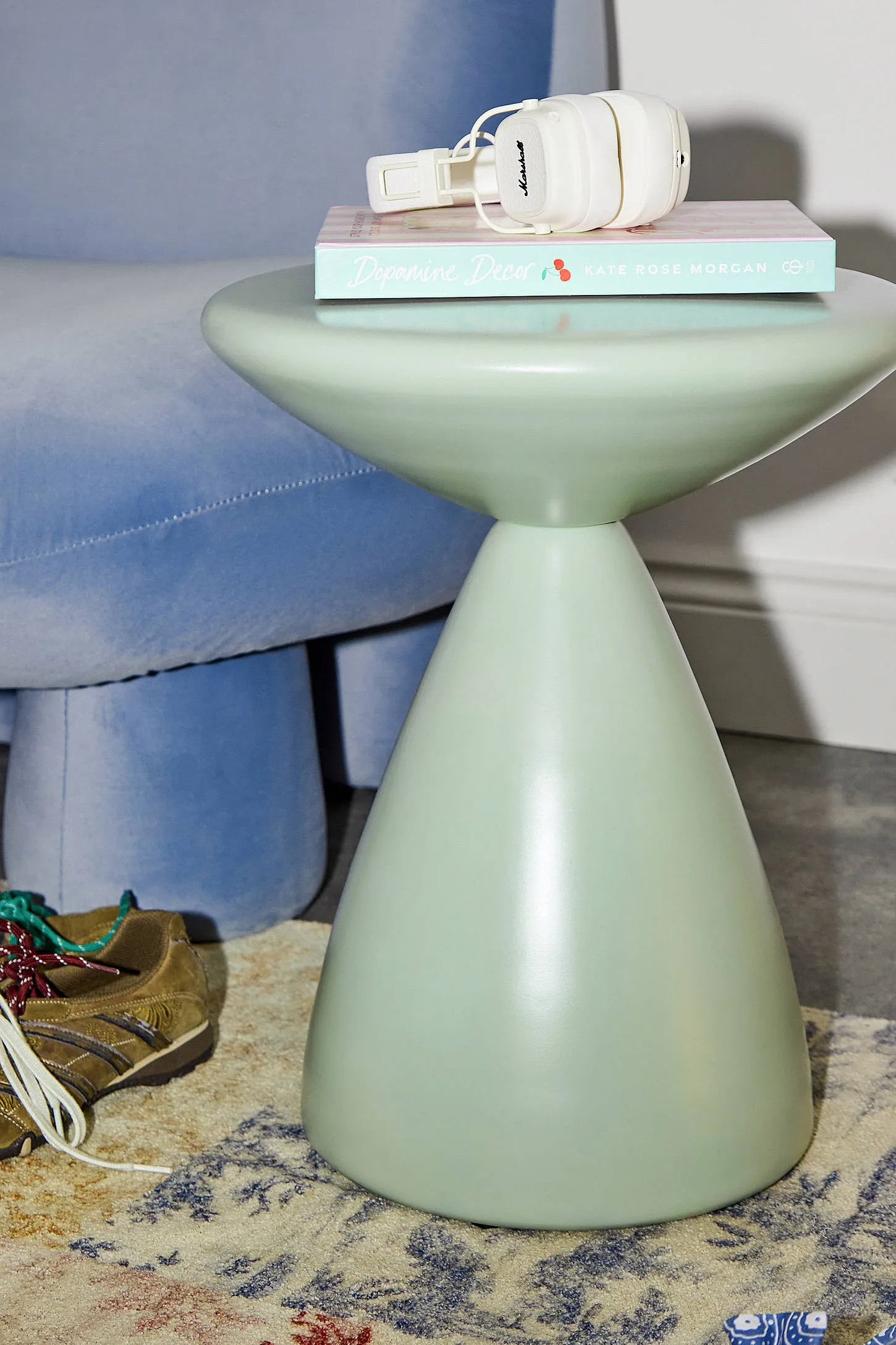 Hudson Green Side Table - Green 3