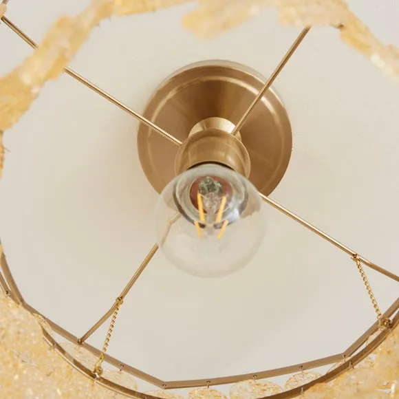 Taylor Disk Semi Flush Ceiling Light 4