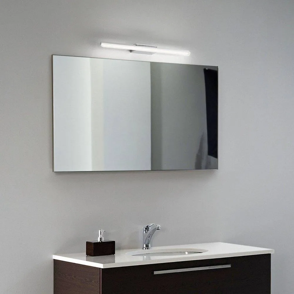 Netlighting Riflesso LED Large Bathroom Over Mirror Lamps Chrome in Grey 2