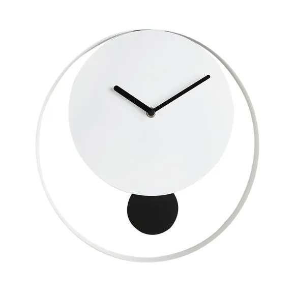 Interval Round Pendulum Wall Clock 2