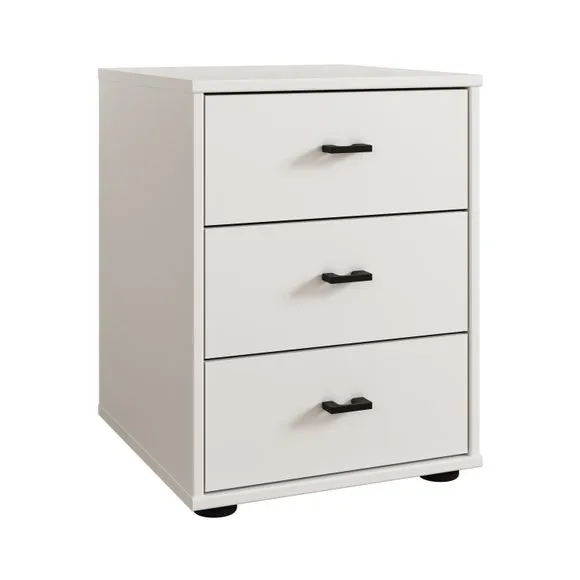 Wiemann Kahla Matt 3 Drawer Bedside Table 3