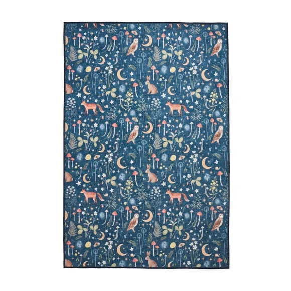 Catherine Lansfield Twilight Animals Rug 5