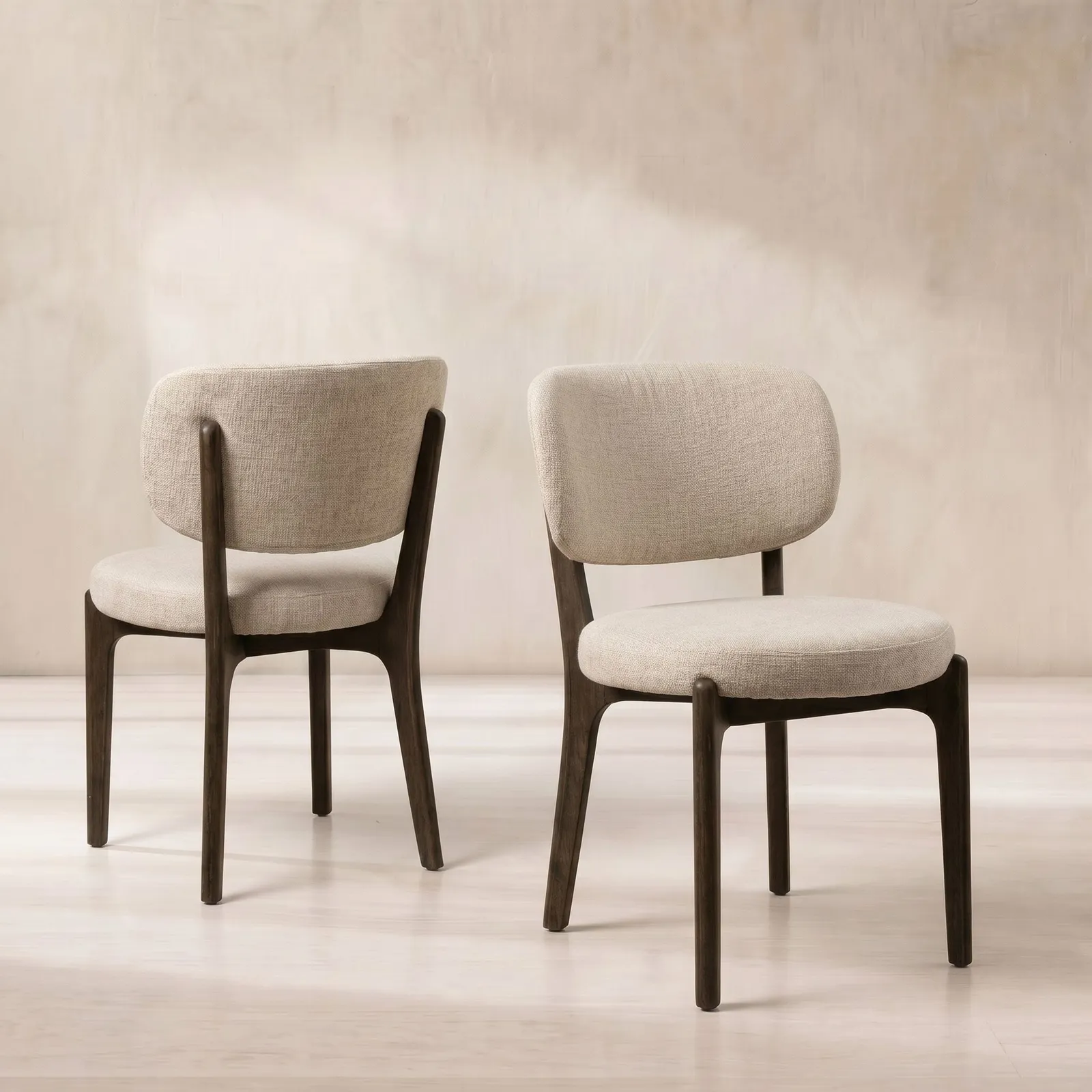 Nord Dining Chair, Neutral Wood | Barker & Stonehouse