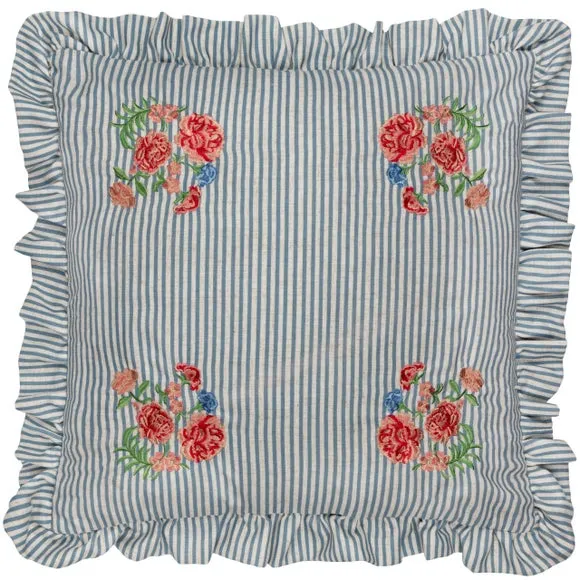 Wylder Martha Ruffle Square Cushion Cover 2