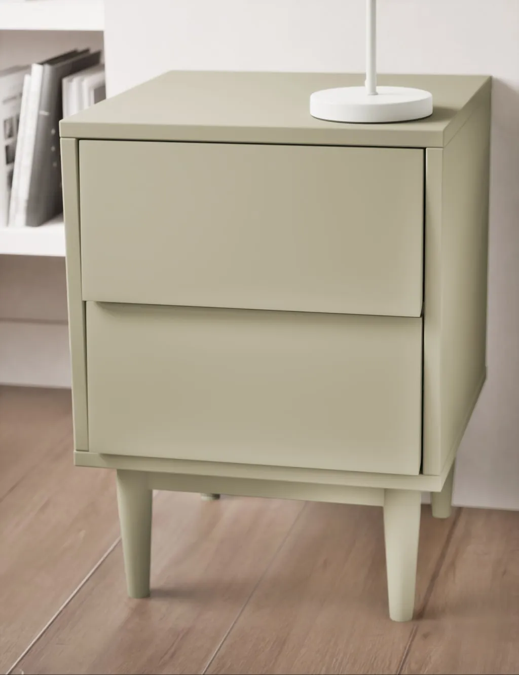 M&S Hive Bedside Table Pebble