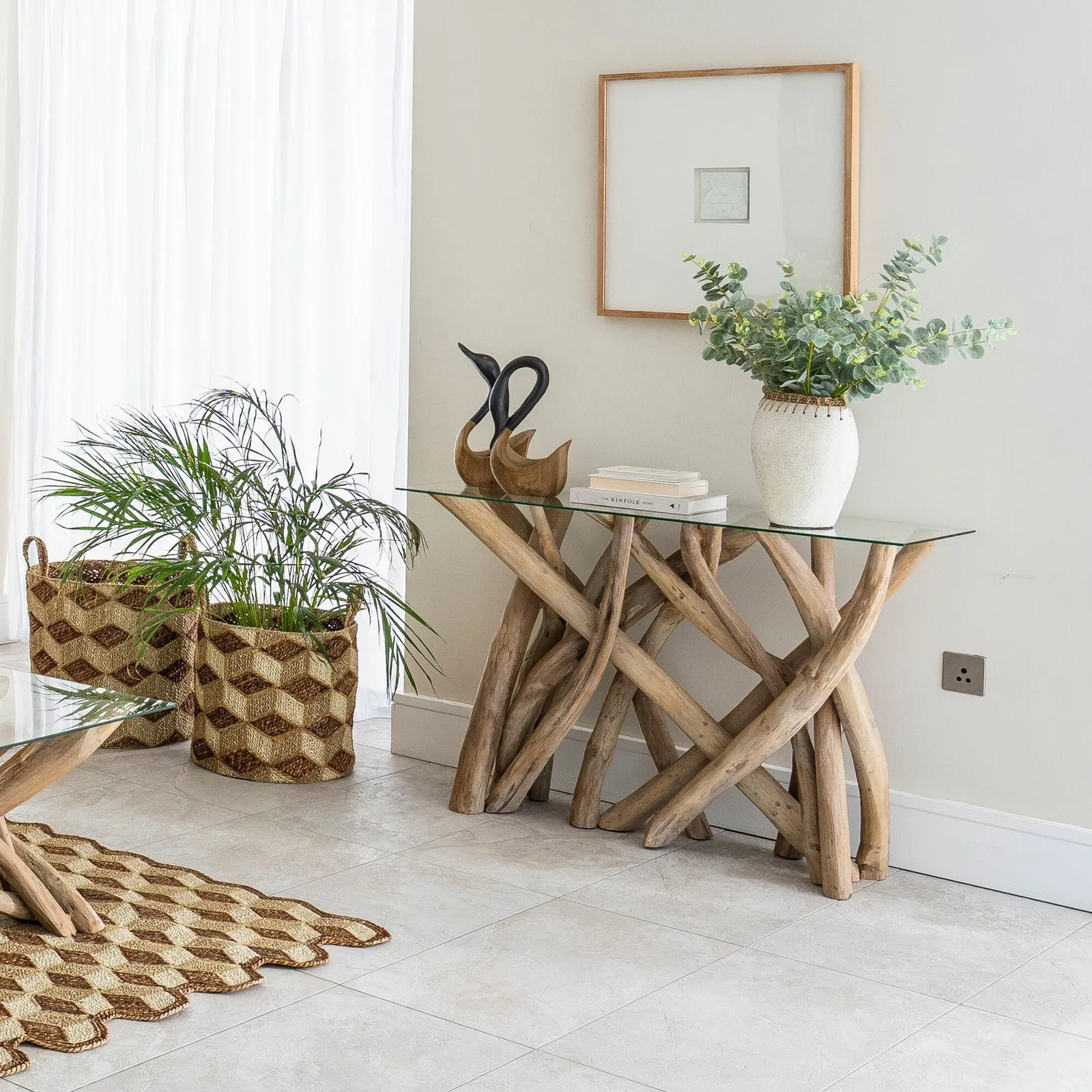 Wykeman Console Table, Brown | Barker & Stonehouse 3