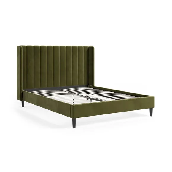 Alara Velvet Bed 6