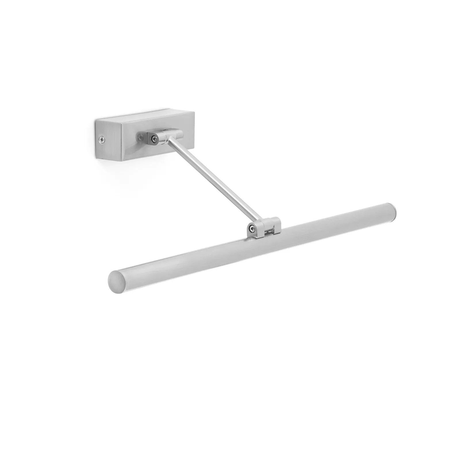 Netlighting Magritte LED Medium Picture Wall Light Matt Nickel in Grey