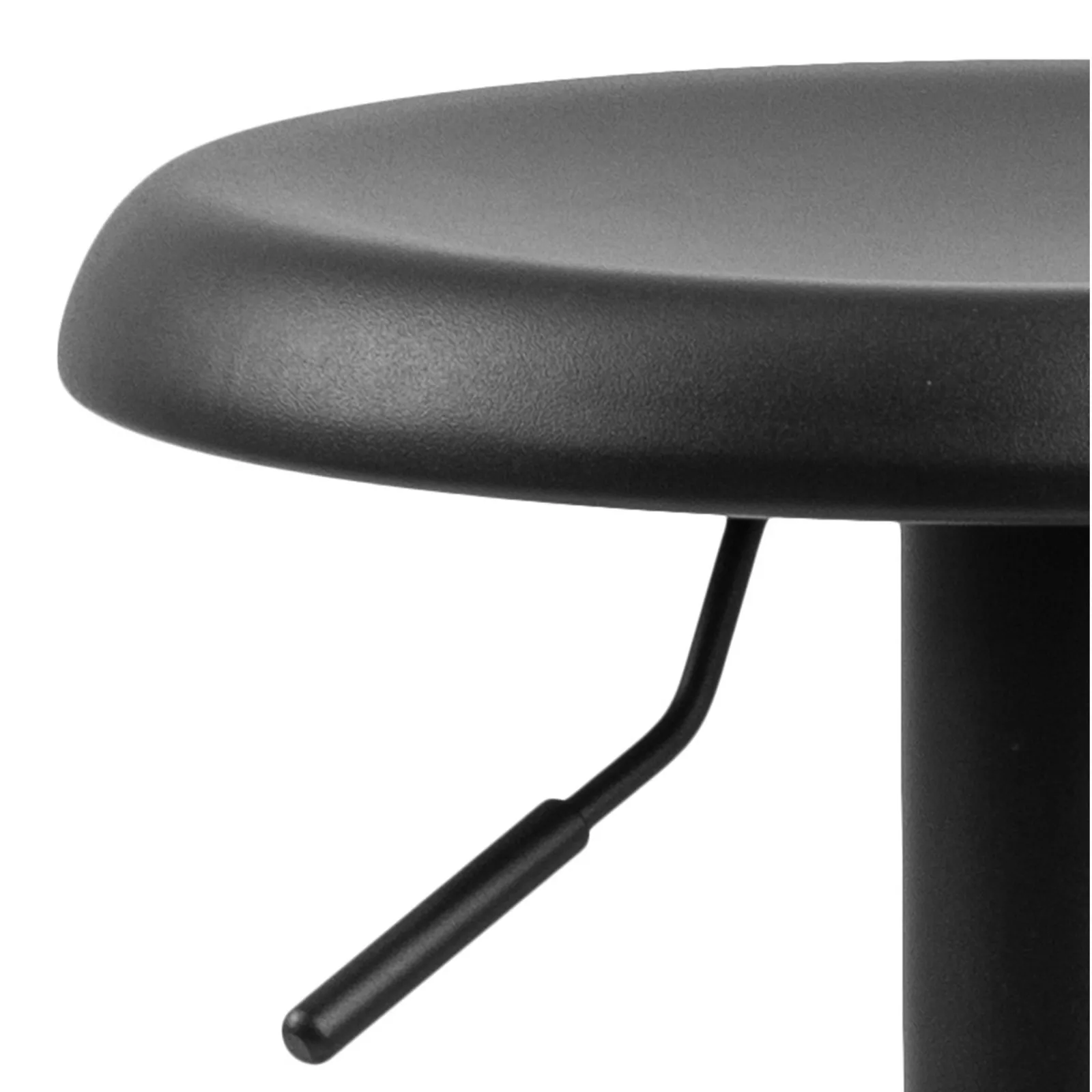 Furniture To Go Finch Black Bar Stool without Back Set of 2 5