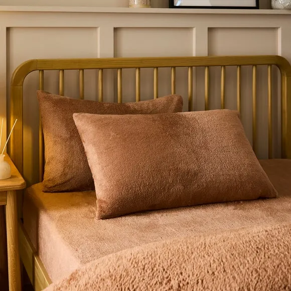 Teddy Bear Standard Pillowcase Pair