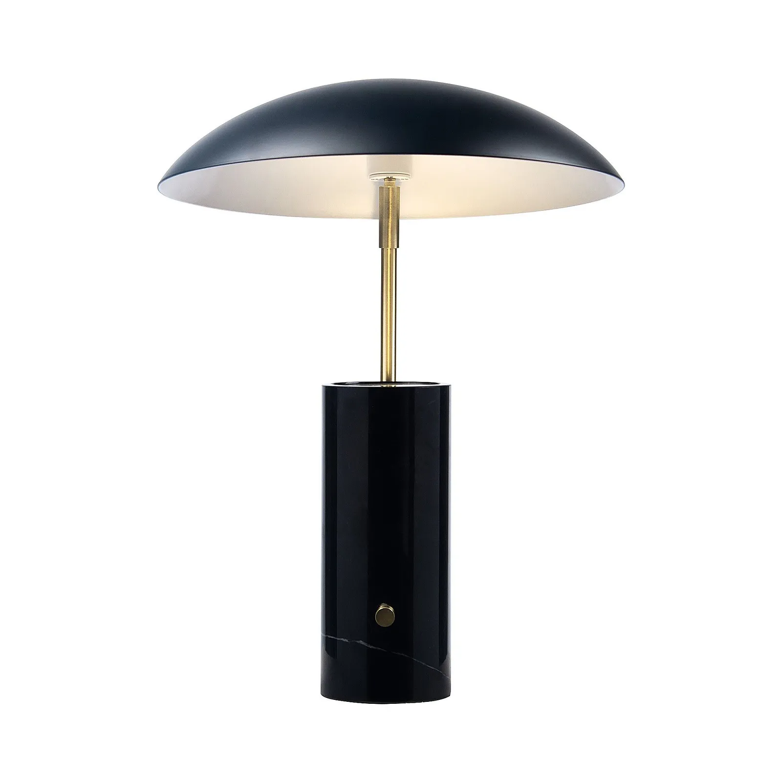 Nordlux Madem Table Lamp Black Marble Livingroom GU10 Switch 6