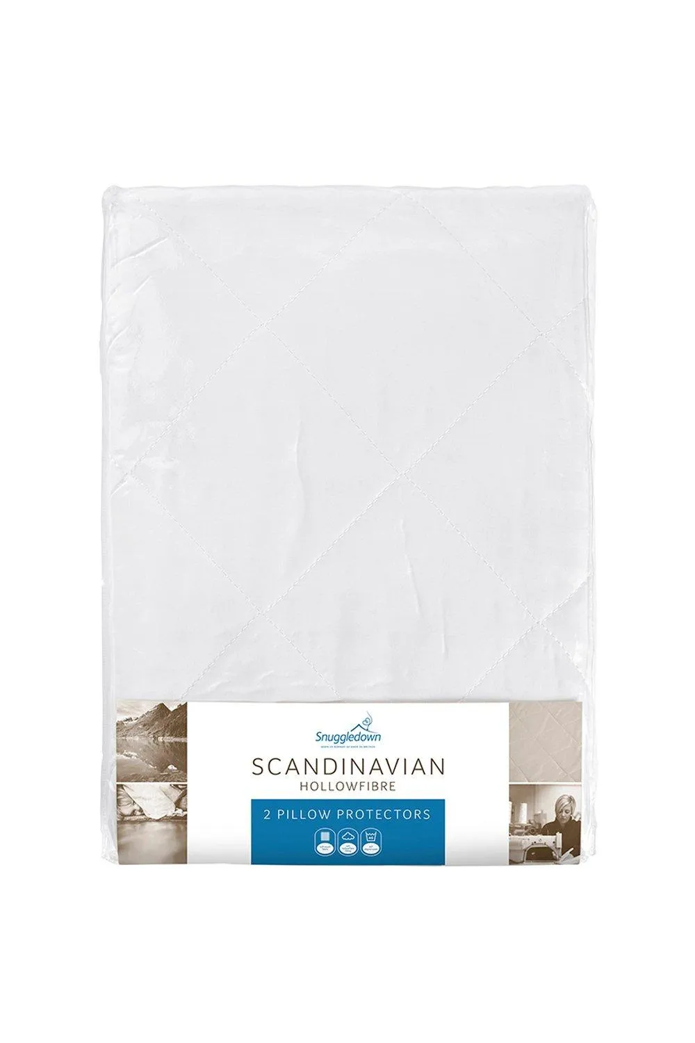 Scandi Pillow Protector Pair