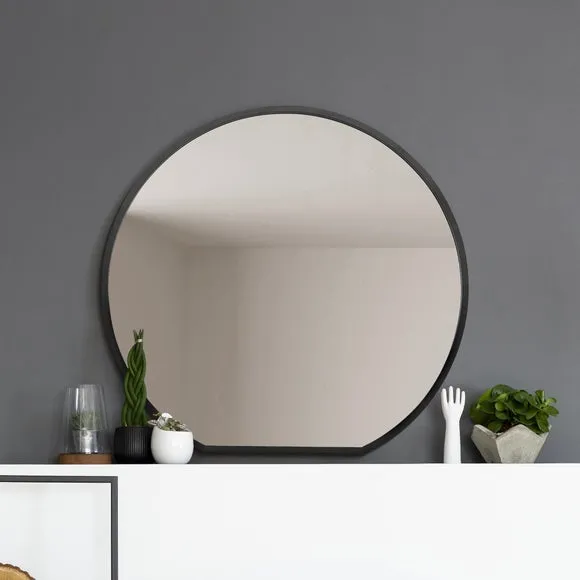 Circulus Round Indoor Outdoor Overmantel Wall Mirror 1