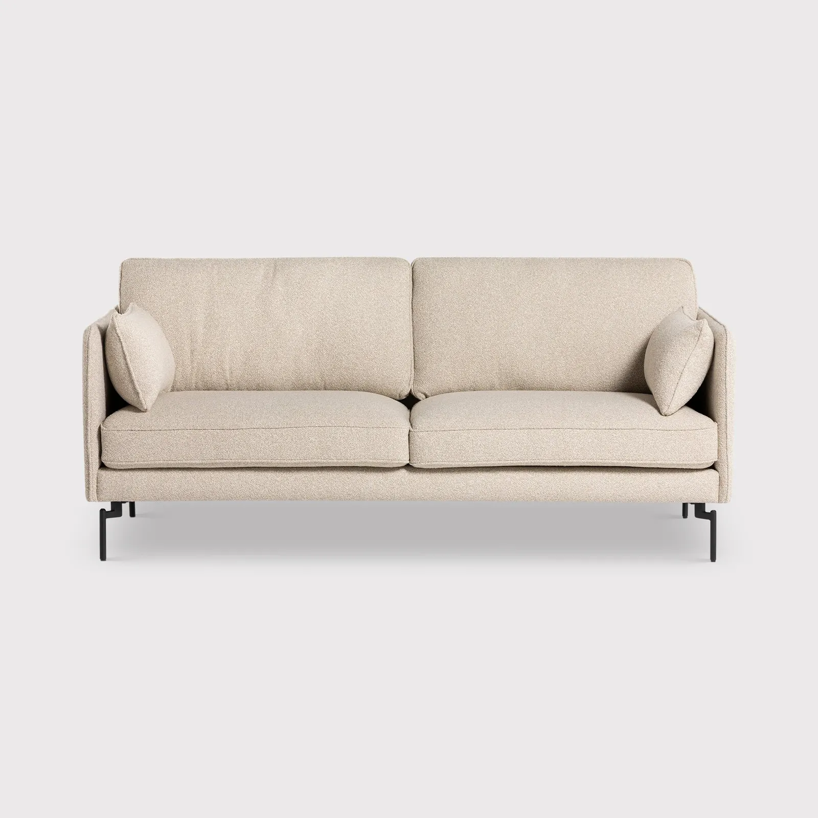 Juneau 2.5 Seater Sofa, Grey Fabric | Barker & Stonehouse