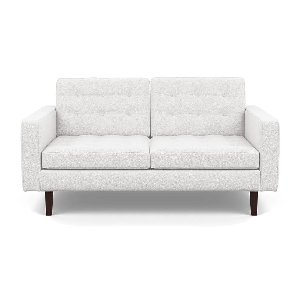 Heal's Hepburn 2 Seater Loop Boucle Polar Black