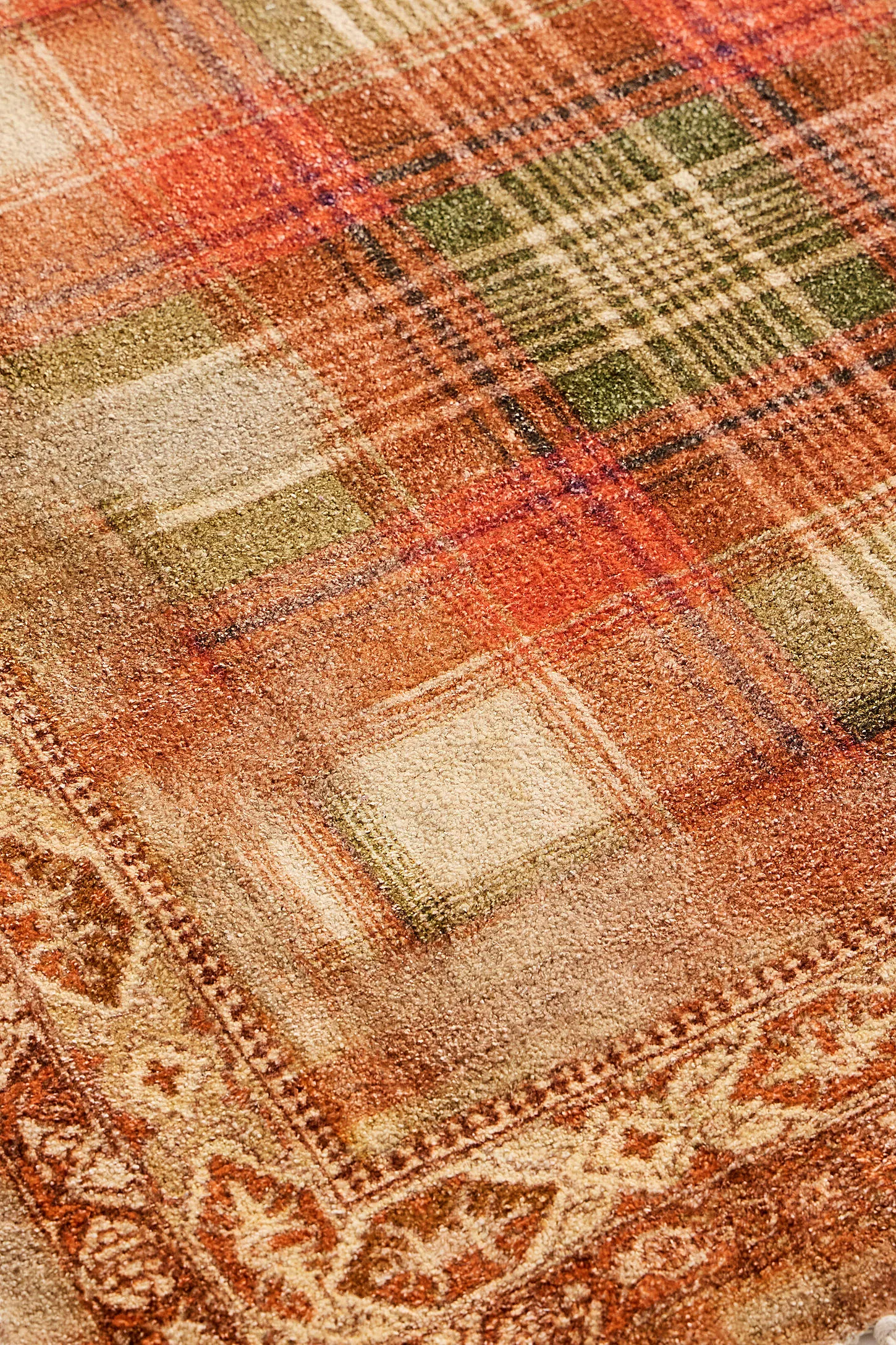 Jude Check 3x5ft / 90x150cm Rug - Neutral 2