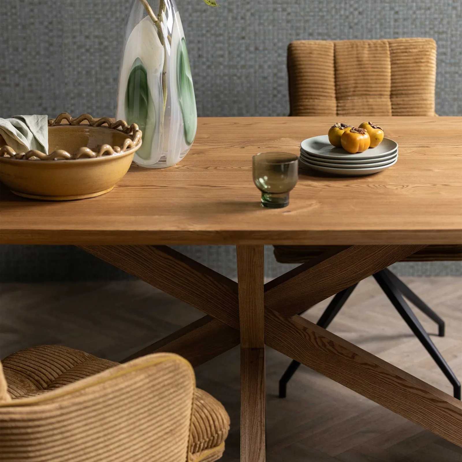 Bergen Dining Table 240X100X77Cm, Neutral Wood | 240cm | Barker & Stonehouse 2