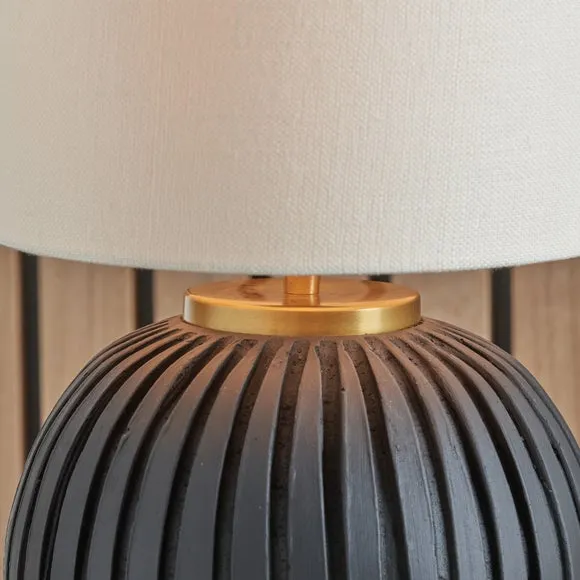 Pacific Lifestyle Ezekiel Ball Table Lamp 2