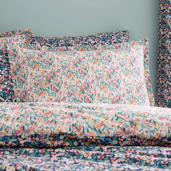 Harriet Meadow Polycotton Oxford Pillowcase