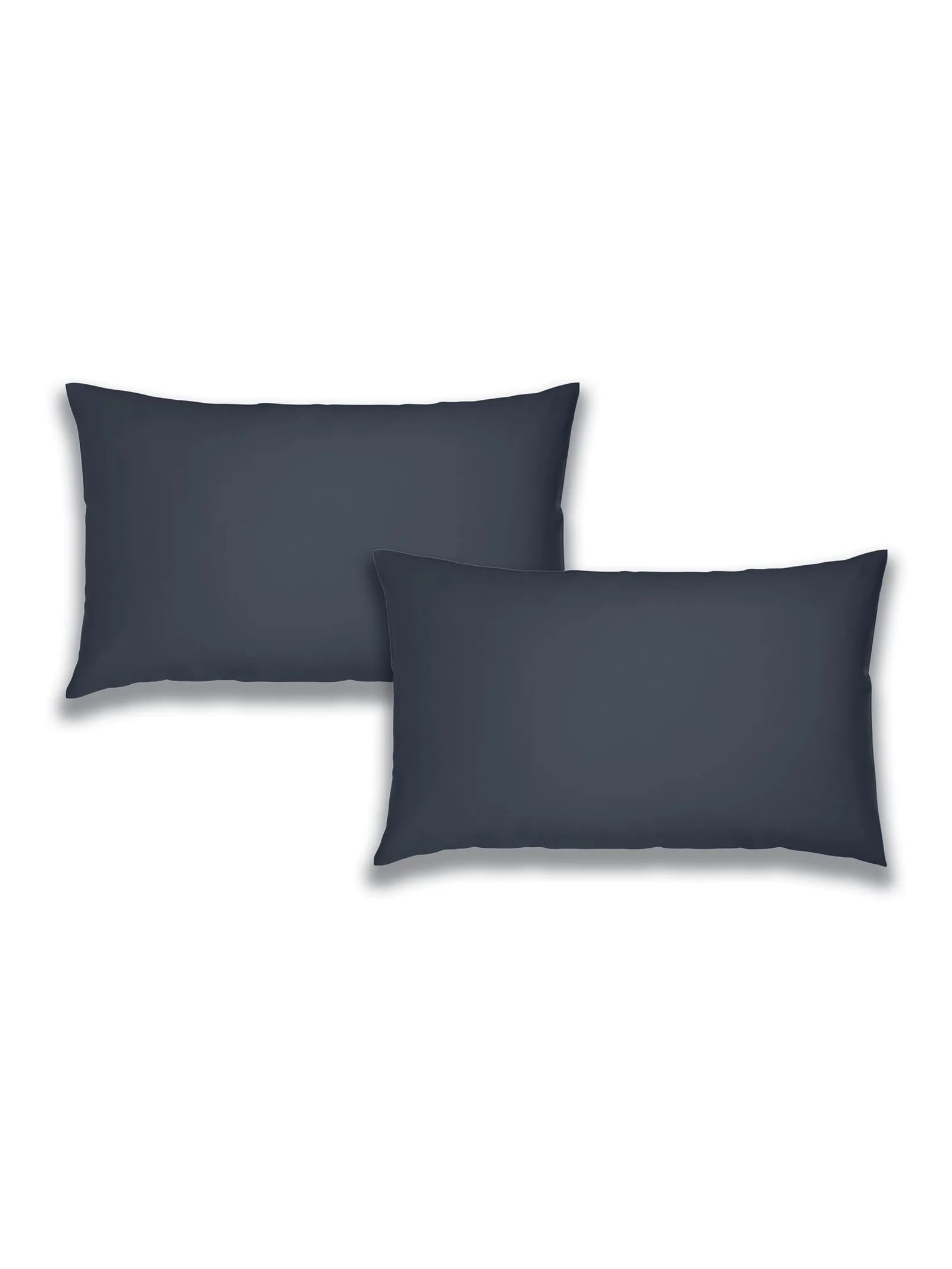Catherine Lansfield 'Brushed Cotton' Pillowcase Pair in Navy 3