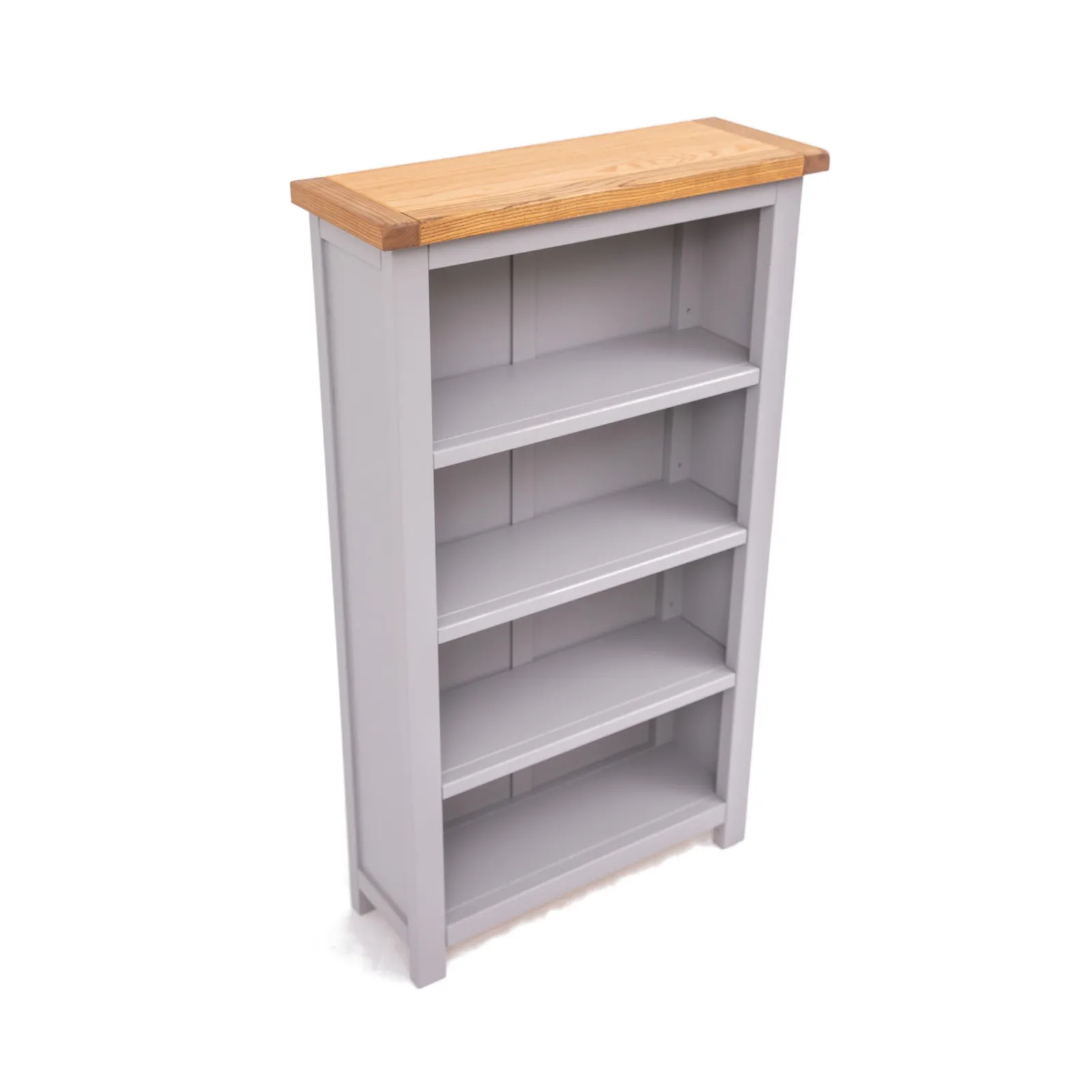 Cabinet Bits Bookcase 120x70x25cm in Grey 3