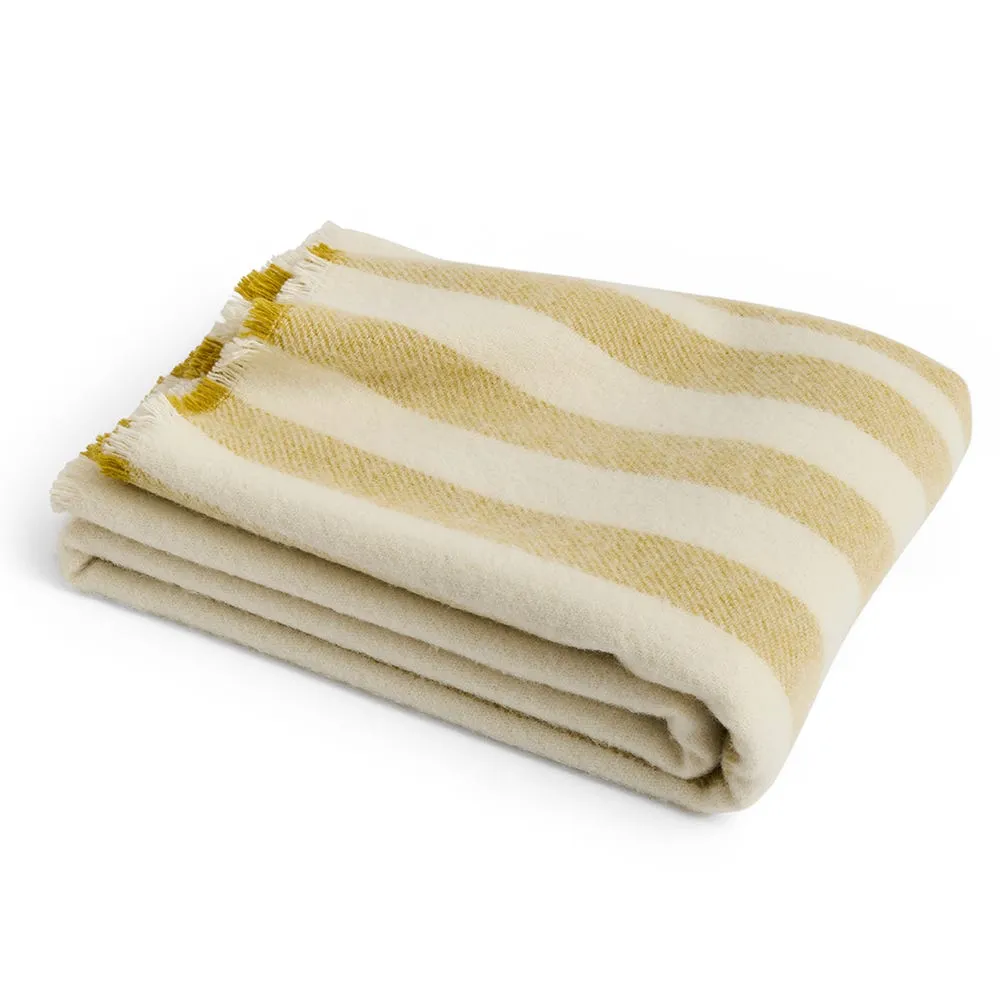 HAY Duo Throw Cream/Yellow 2