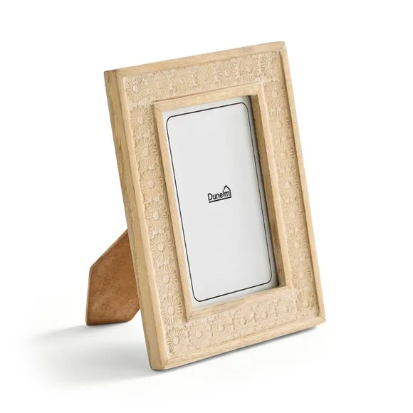 Carved Mango Wood Photo Frame 3