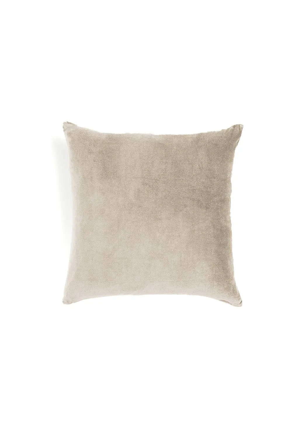 CHRISTY Luxury Filled Velvet 'Jaipur' Square Cushions in Brown 1