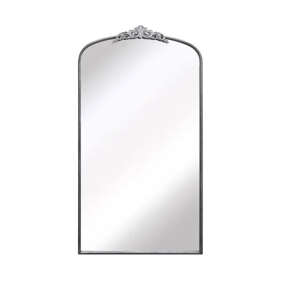 Crown Arched Full Length Wall Mirror 2