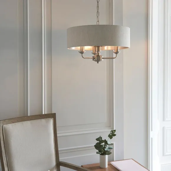 Vogue Sandringham Mid Century 3 Light Adjustable Pendant Light 1