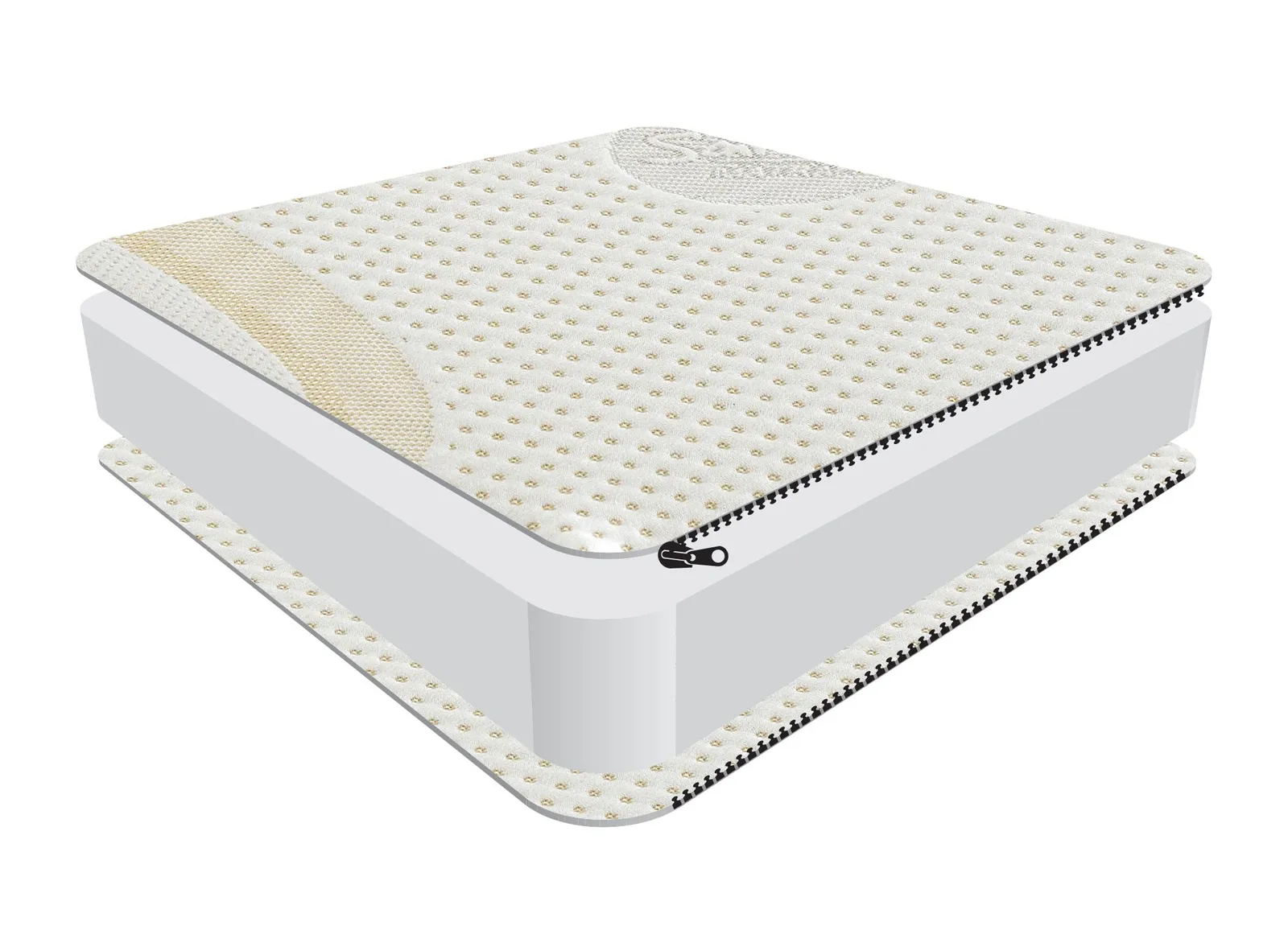 Sareer Furniture Limited Reflex Foam Mattress in White 4