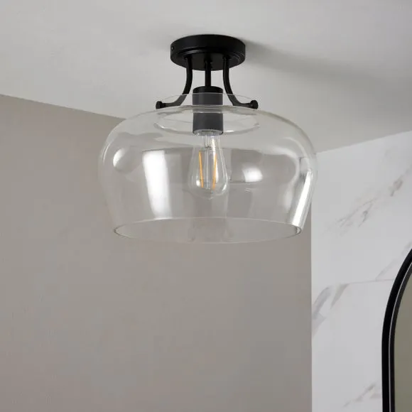 Lilier Bathroom Flush Ceiling Light 2