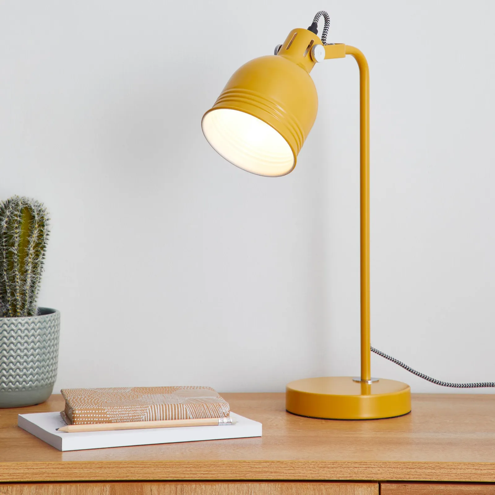 Isaac Ochre Task Lamp Ochre