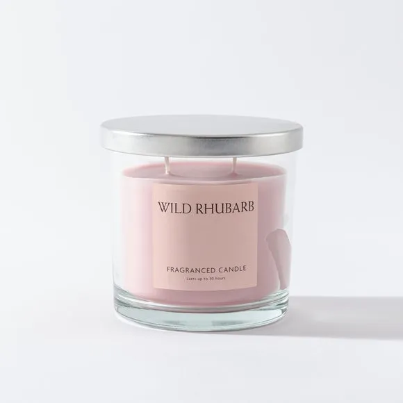 Wild Rhubarb Multi Wick Candle 4