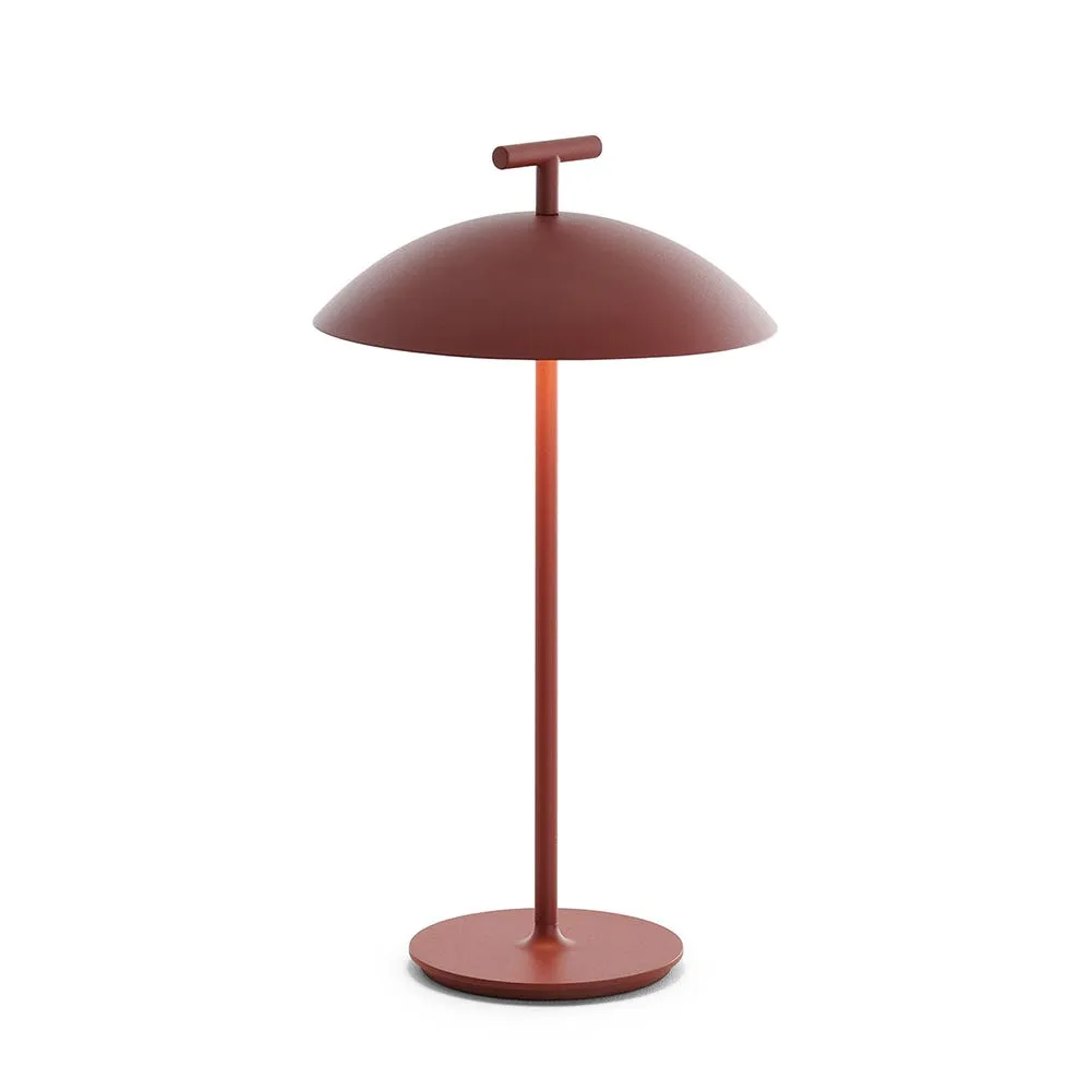 Kartell Geen-A LED Portable Table Lamp Brick Red 3