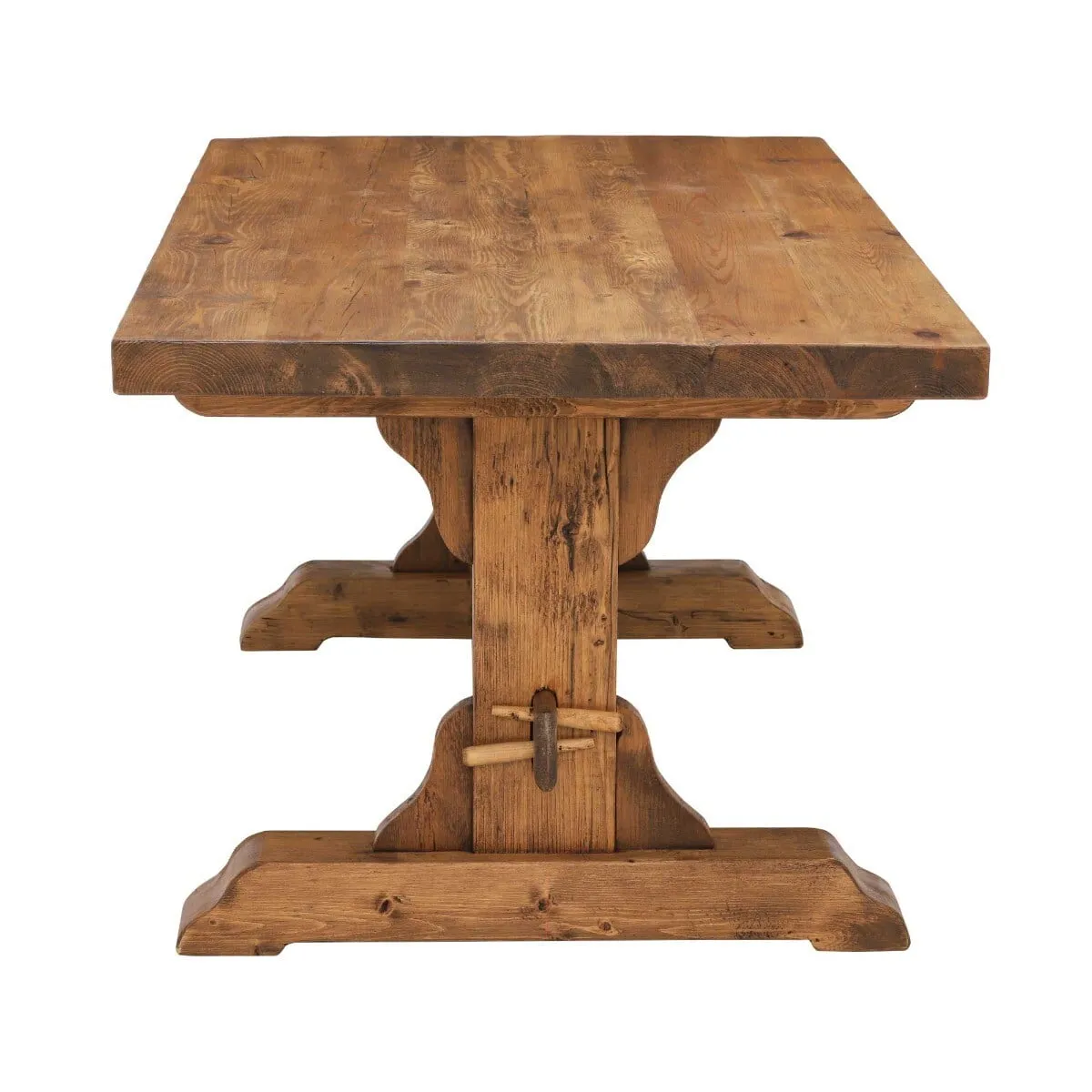 Covington Dining Table 220X100 Polished Timber Wood | W220cm | Barker & Stonehouse 6