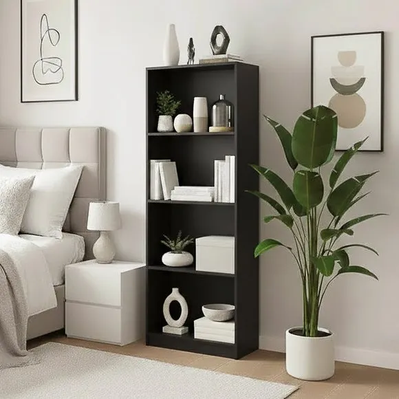 Cambridge 4 Tier Large Bookcase 3