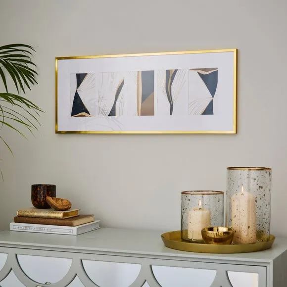 Skinny Metal Panel Multi Photo Frame 1