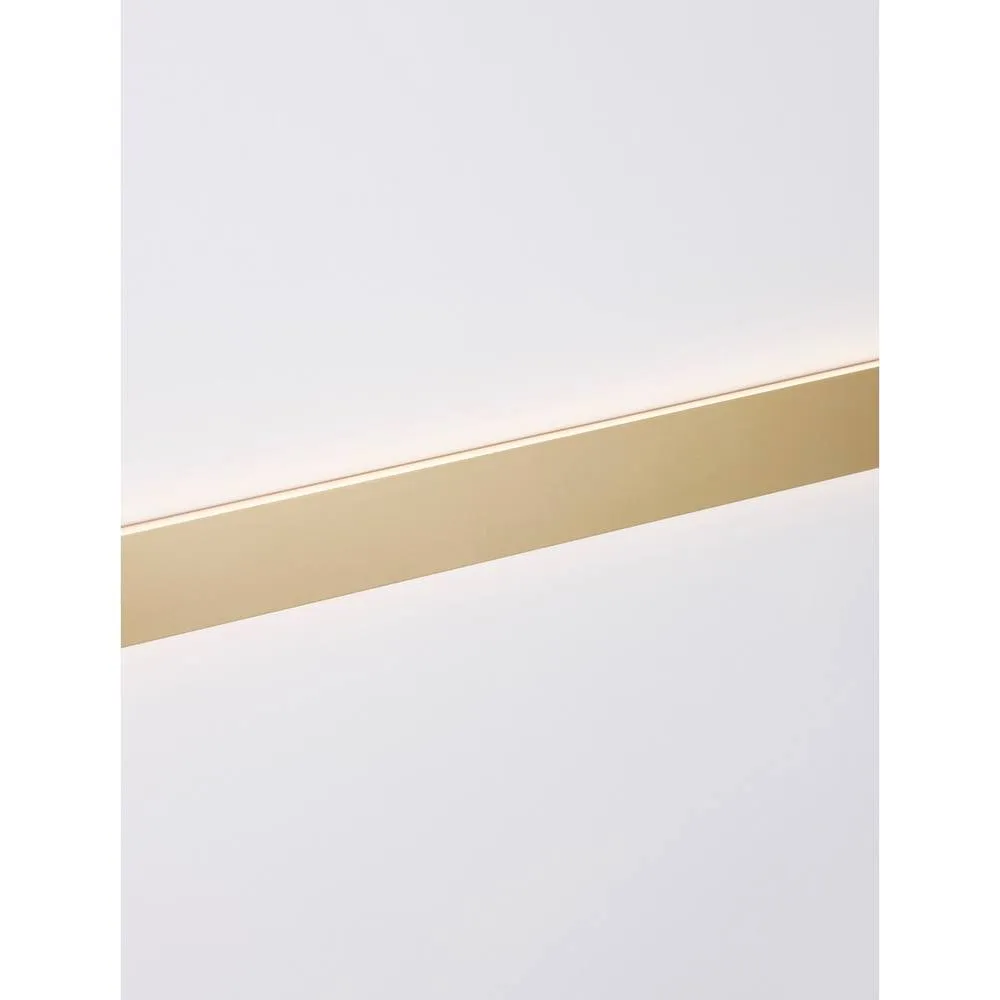 Netlighting Seline Wall Lamp Gold Aluminium LED Philips 36WV 2614Lm 3000K IP44 6